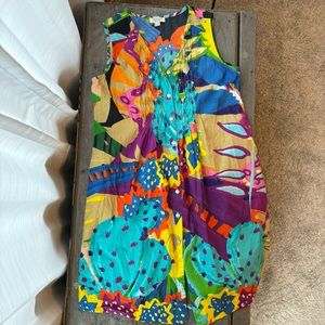 Orientique made in Australia colorful summer dress | size XS